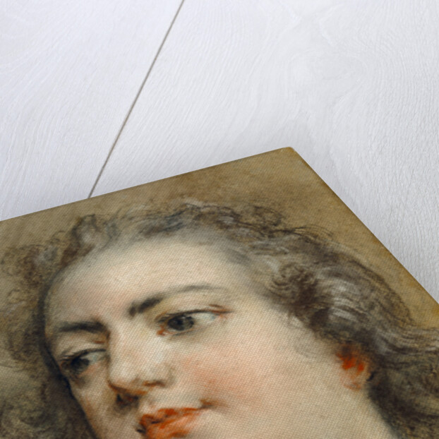 Head of King Louis XV by François Le Moyne