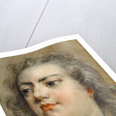 Head of King Louis XV by François Le Moyne