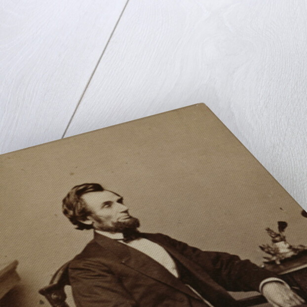 President Abraham Lincoln, Washington D.C. by Mathew B. Brady