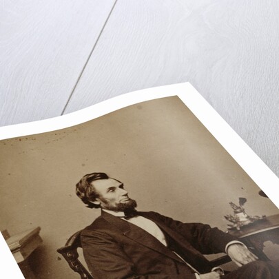 President Abraham Lincoln, Washington D.C. by Mathew B. Brady