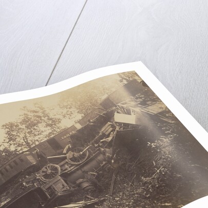 R.R. Accident on Alexandria and Orange R.R. Caused By Rebels by A.J. Russell