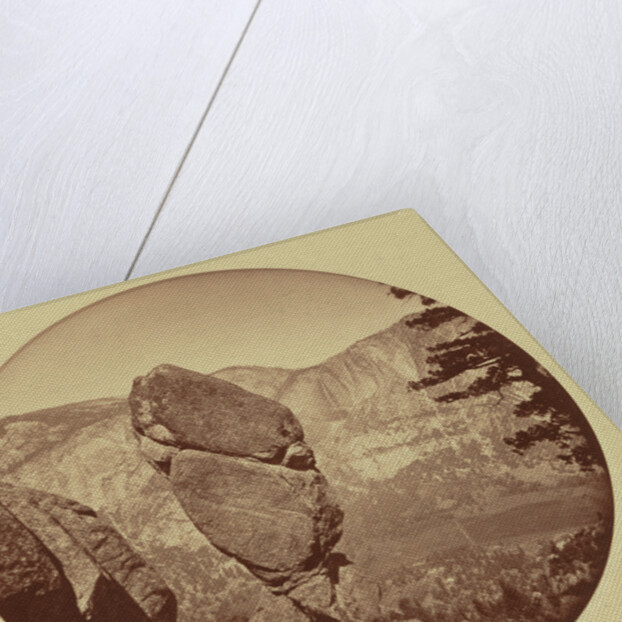 Agassiz Column, Yosemite by Carleton Watkins