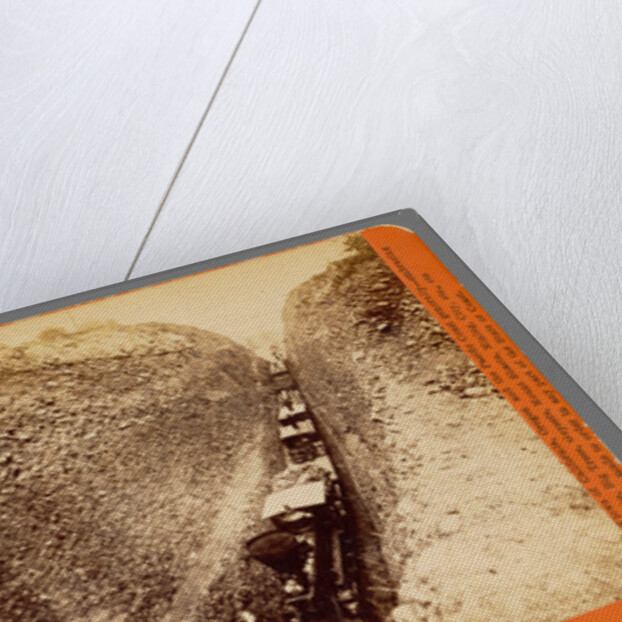 Bloomer Cut near Auburn, 800 feet long and 63 feet high. by Alfred A. Hart