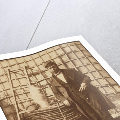 Self-Portrait in the Garden, Hippolyte Bayard by Paris neighbourhood