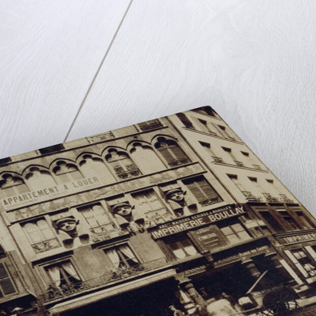 Maison Place du Caire 2 (Building, Place du Caire) by Eugène Atget