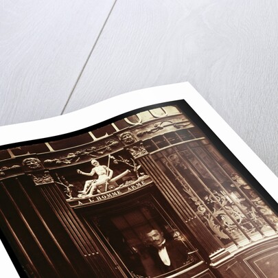 25, Rue des Blancs Manteaux (Café, rue des Blancs Manteaux) by Eugène Atget