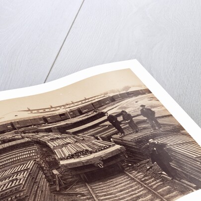 Rails of the Manassas Gap Railroad, Alexandria Va. by A.J. Russell