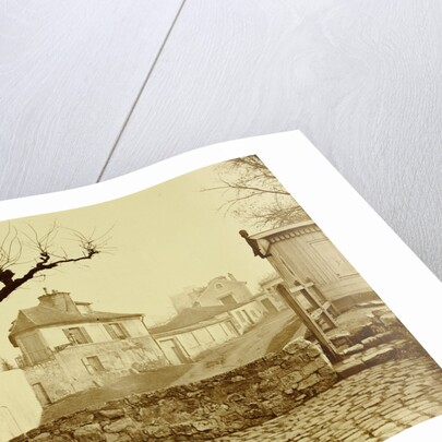 The Impasse de l'Essai at the Horse Market, Paris by Charles Marville