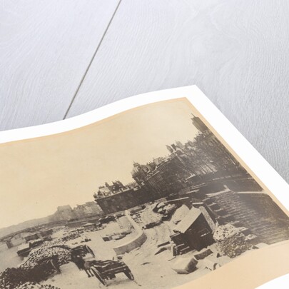 Vue prise du Pont des Saints-Pères by Charles Marville