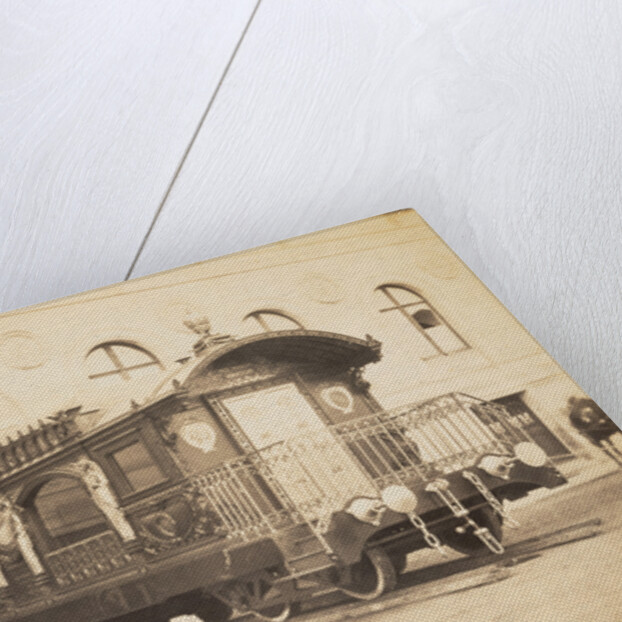 Pius IX's Railroad Car by Gustave Le Gray