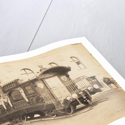 Pius IX's Railroad Car by Gustave Le Gray