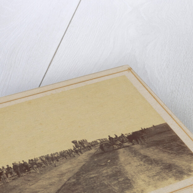 Westward The Course of Empire Takes Its Way: Laying Track 600 Miles West of St. Louis, Missouri by Alexander Gardner