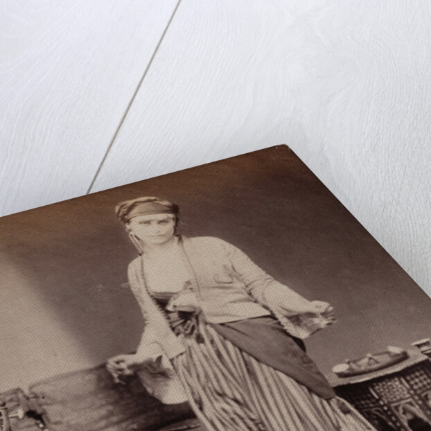 Egyptian Dancing Girl by Roger Fenton