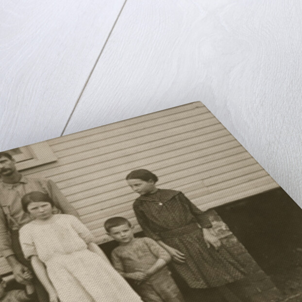 Gracie Clark, Spinner, With Her Family, Hunstville, Alabama by Lewis W. Hine