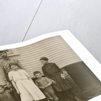 Gracie Clark, Spinner, With Her Family, Hunstville, Alabama by Lewis W. Hine