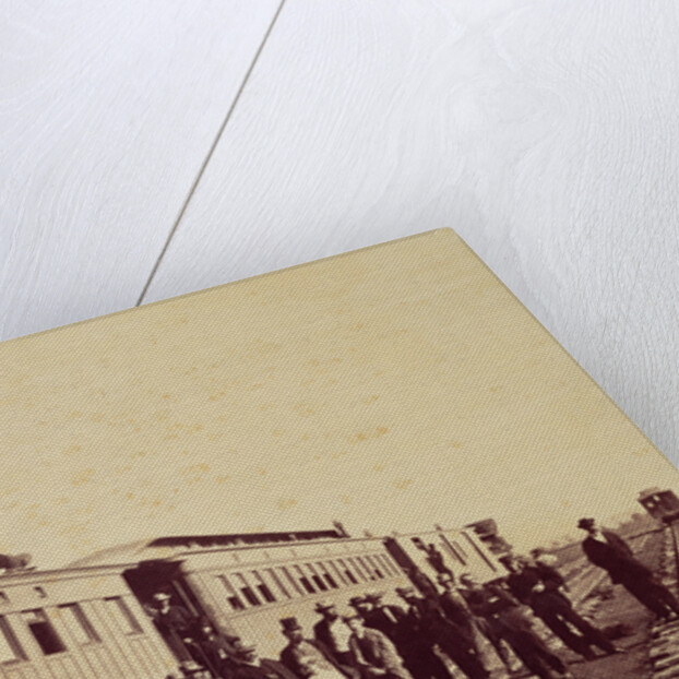 Group at Junction, Kansas by Alexander Gardner
