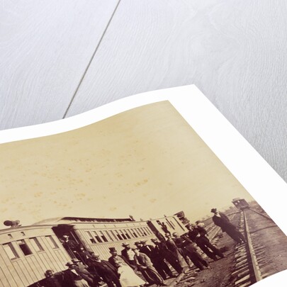 Group at Junction, Kansas by Alexander Gardner