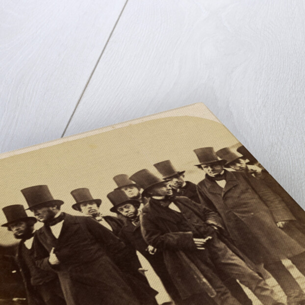 I.K. Brunel and Others Observing the Great Eastern Launch Attempt by Robert Howlett
