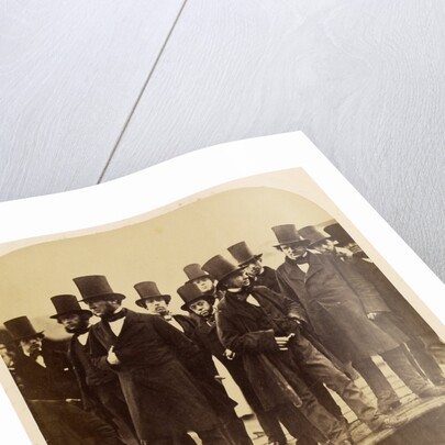 I.K. Brunel and Others Observing the Great Eastern Launch Attempt by Robert Howlett