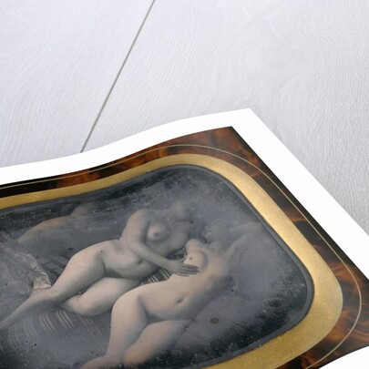 Two Women Embracing by Anonymous