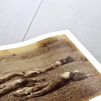 Field Where General Reynolds Fell, Gettysburg by Timothy H. O'Sullivan