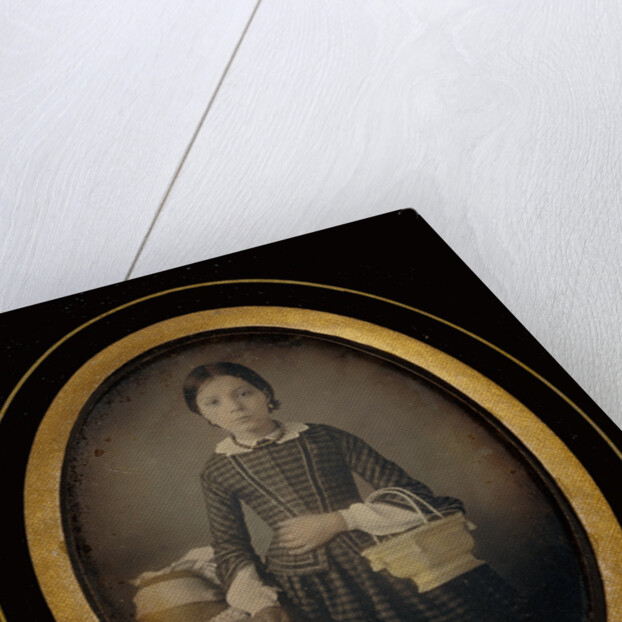 Girl Holding a Basket by Atelier Héliographique