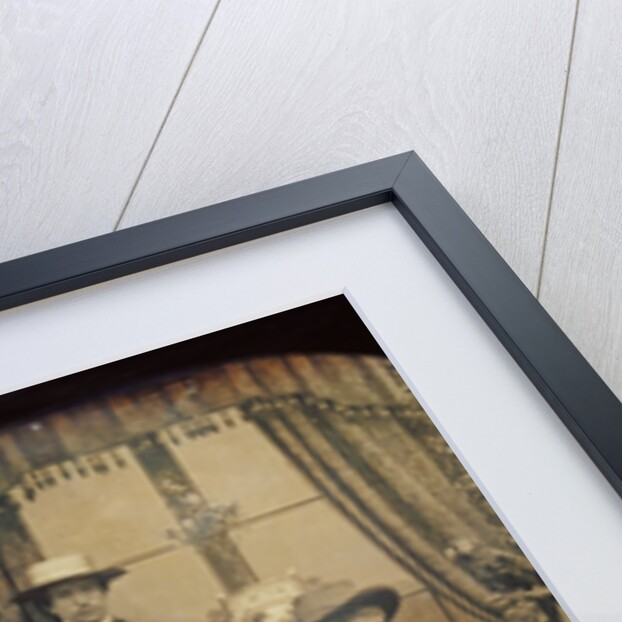 Self-portrait of Antoine François Jean Claudet and his son Henri Posed with His Invention, The Focimeter by Antoine Claudet