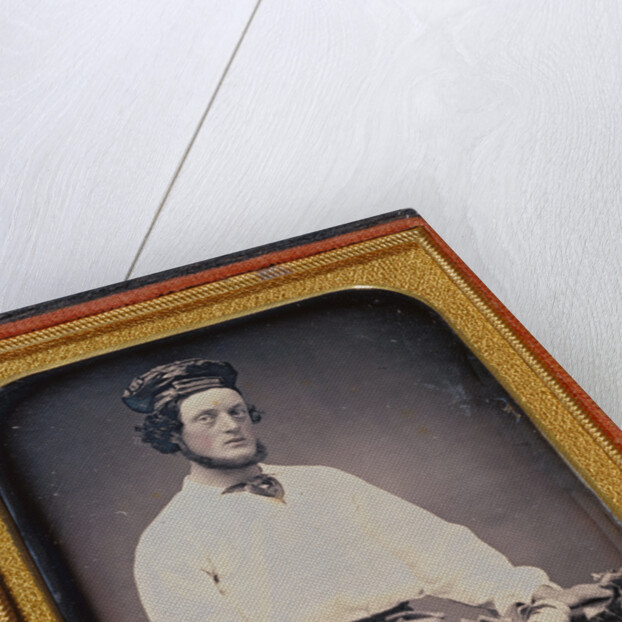 Man with Carpentry Tools by Anonymous