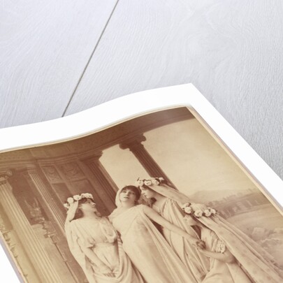 Sarah Bernhardt as Phedre in Racine's Phaedra by Nadar [Gaspard Félix Tournachon]