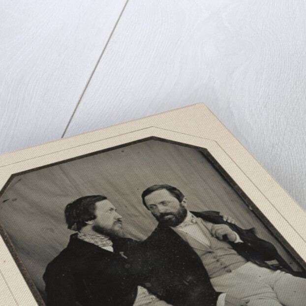 Portrait of Paul and Hippolyte Flandrin by F. Chabrol