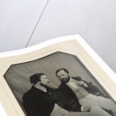 Portrait of Paul and Hippolyte Flandrin by F. Chabrol