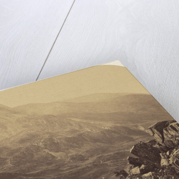 View from Ogwen Falls into Nan Francon by Roger Fenton