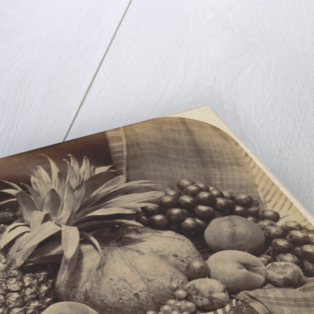 Still Life with Fruit and Decanter by Roger Fenton