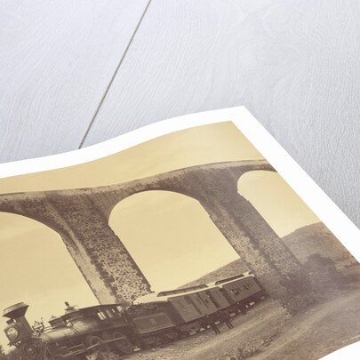 Old Aqueduct at Querétaro, Mexico by William Henry Jackson