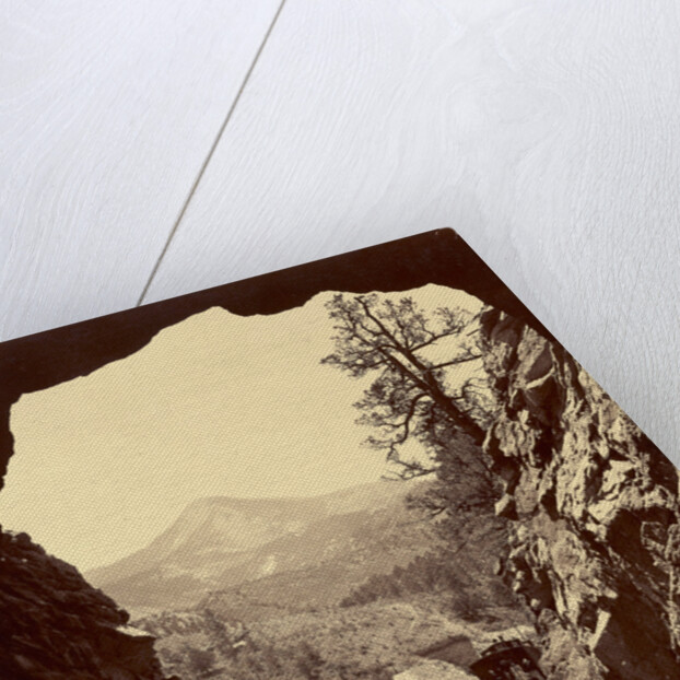 Cameron's Cone from Tunnel 4, Colorado Midland Railway by William Henry Jackson