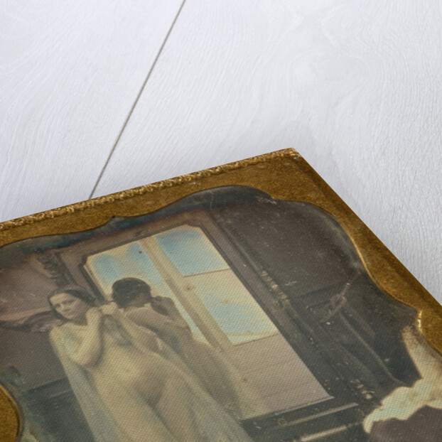 Nude at Mirror by Anonymous