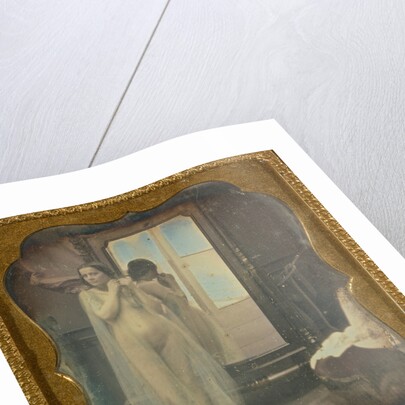 Nude at Mirror by Anonymous