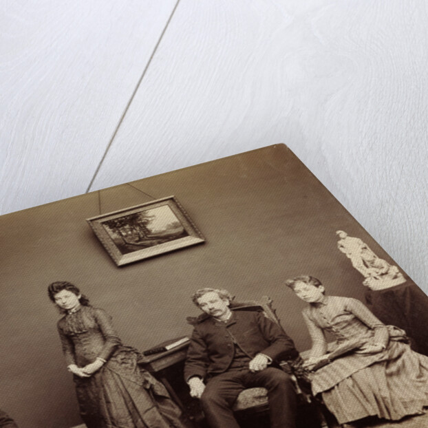 Henry Hamilton Bennett with his Family: Ashley, Harriet and Nellie by Henry Hamilton Bennett