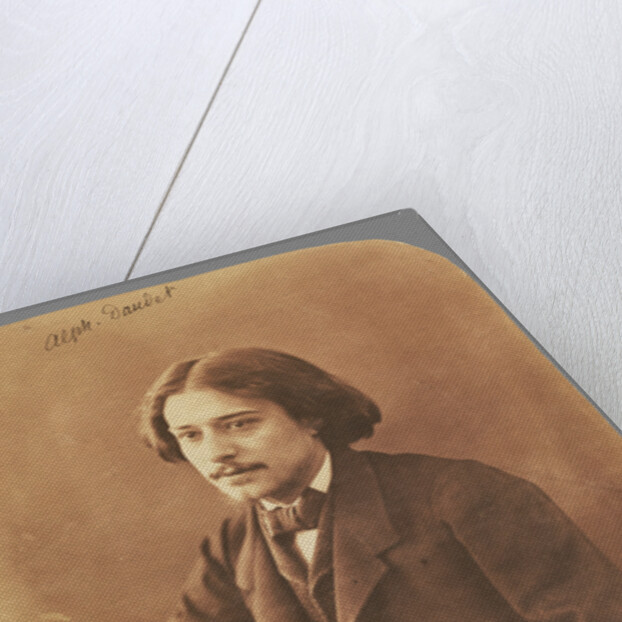 Alphonse Daudet by Nadar [Gaspard Félix Tournachon]