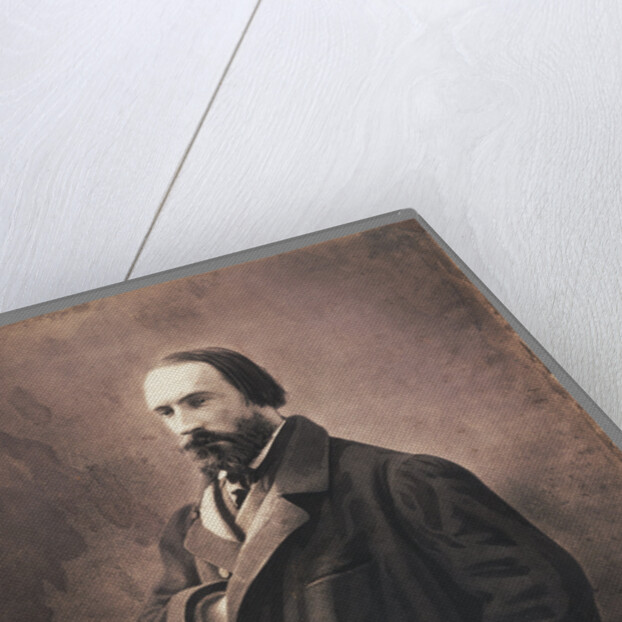 Auguste Vacquerie} by Nadar [Gaspard Félix Tournachon]