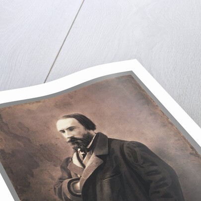 Auguste Vacquerie} by Nadar [Gaspard Félix Tournachon]