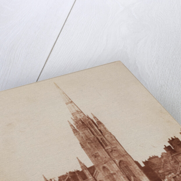 The General Assembly Hall of the Free Church, Edinburgh, during construction by Hill & Adamson