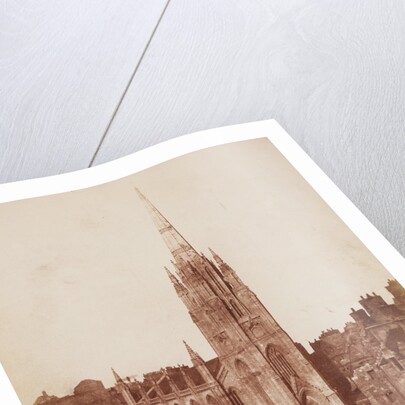 The General Assembly Hall of the Free Church, Edinburgh, during construction by Hill & Adamson