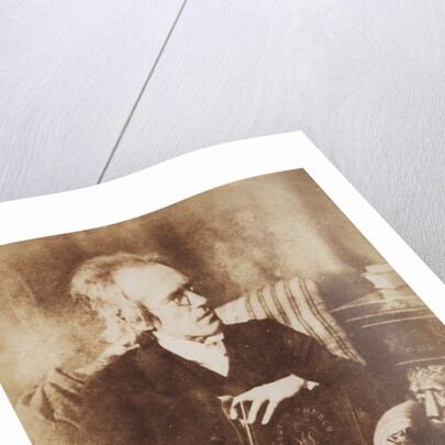 Revd James Julius Wood, Greyfriars' Church by Hill & Adamson
