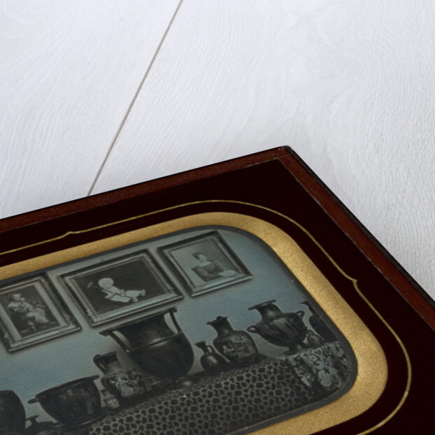 Still Life of Greek Vases and Three Paintings by Jean-Gabriel Eynard