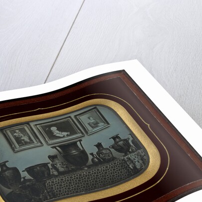 Still Life of Greek Vases and Three Paintings by Jean-Gabriel Eynard