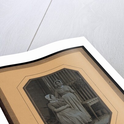 Portrait of Two Servants: Lisette Gilliard and Susette by Jean-Gabriel Eynard