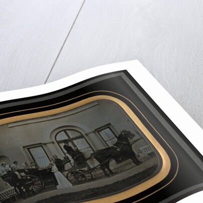 Carriage with Figures by Jean-Gabriel Eynard