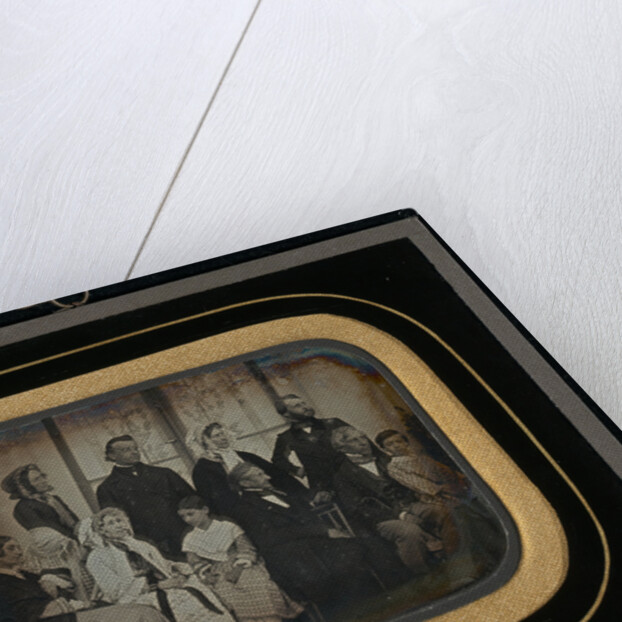 Group portrait of ten Eynard-Lullin family members and friends by Jean-Gabriel Eynard