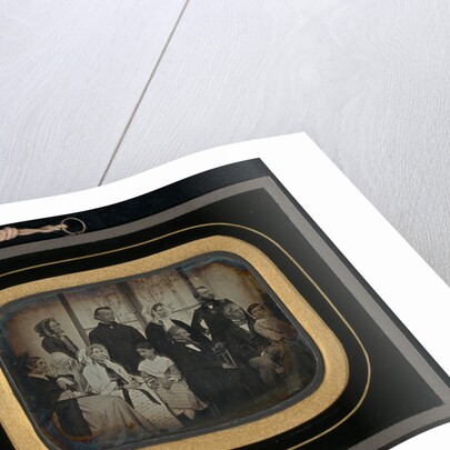 Group portrait of ten Eynard-Lullin family members and friends by Jean-Gabriel Eynard